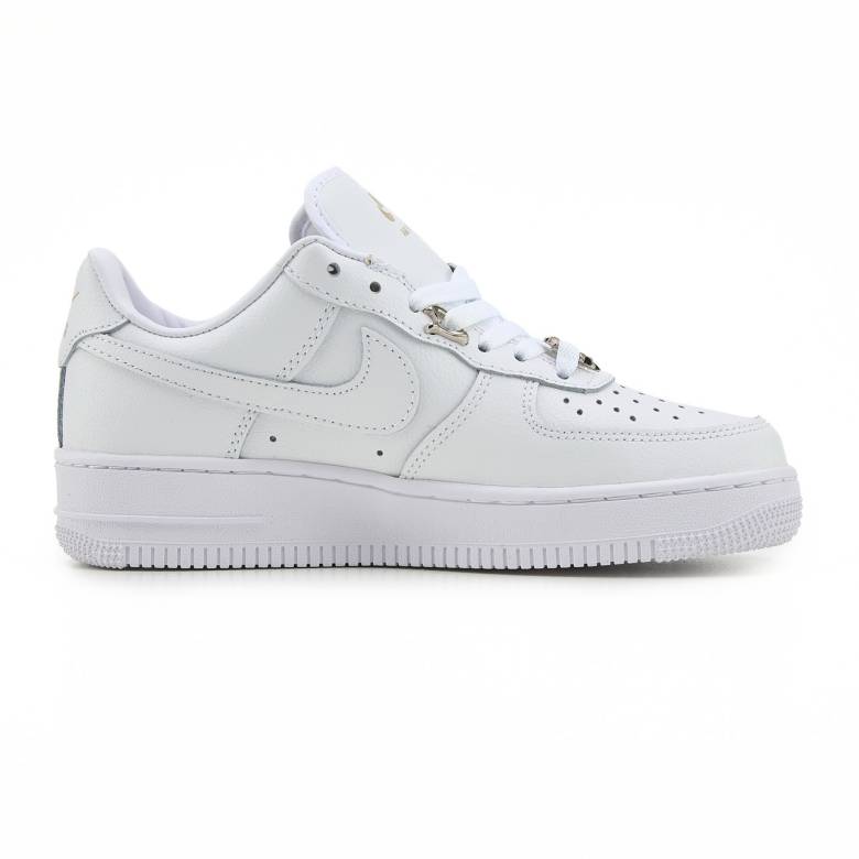 Nike Air Force 1 Low Molten Metal Silver White - фото фото фото 2