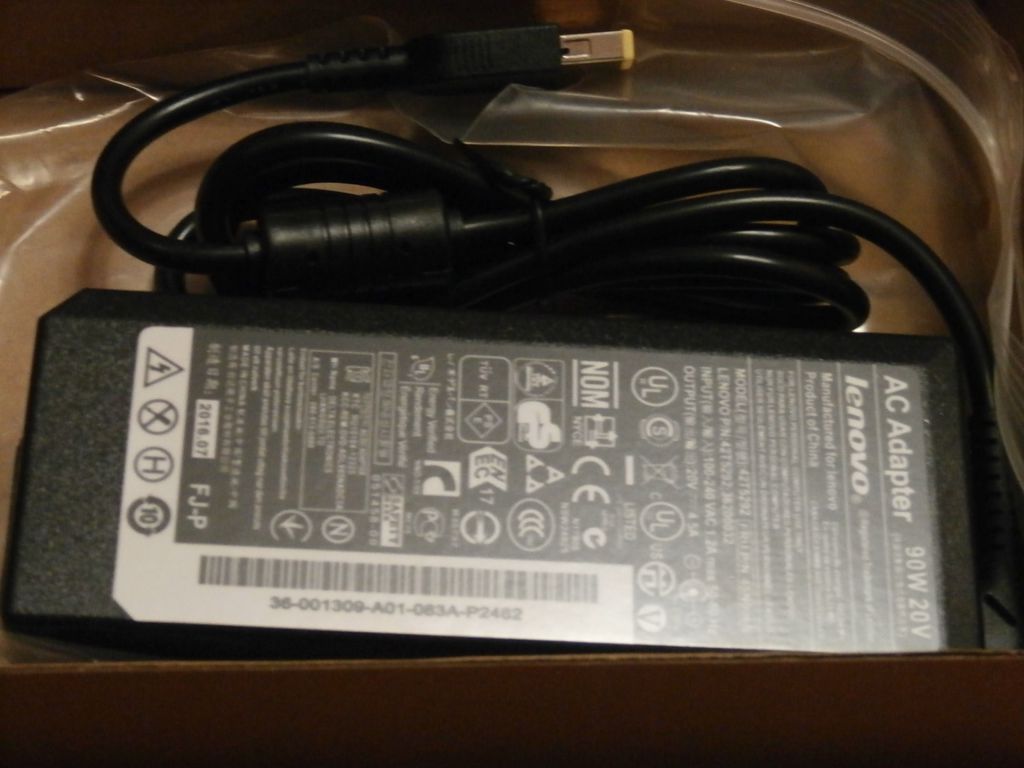 Блок питания для ноутбуков  Lenovo 20V 4.5A 90W USB selеct 5.5x2.1 square - фото фото фото 0