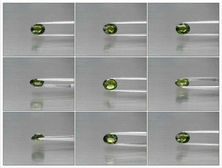Натуральный турмалин 1.17ct 7.4x5.7mm - фото фото фото 3