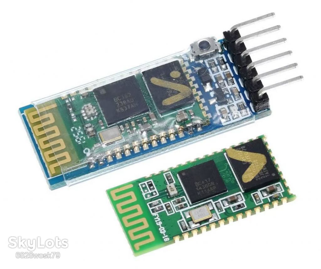 HC-05 RS232 Bluetooth 6 pin Master Slave блютуз модуль RF Transceiver TTL UART - фото фото фото 1
