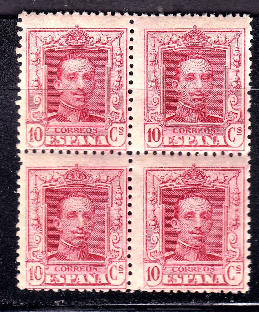 Испания  1922 г  MNH - квартблок - фото фото фото 0
