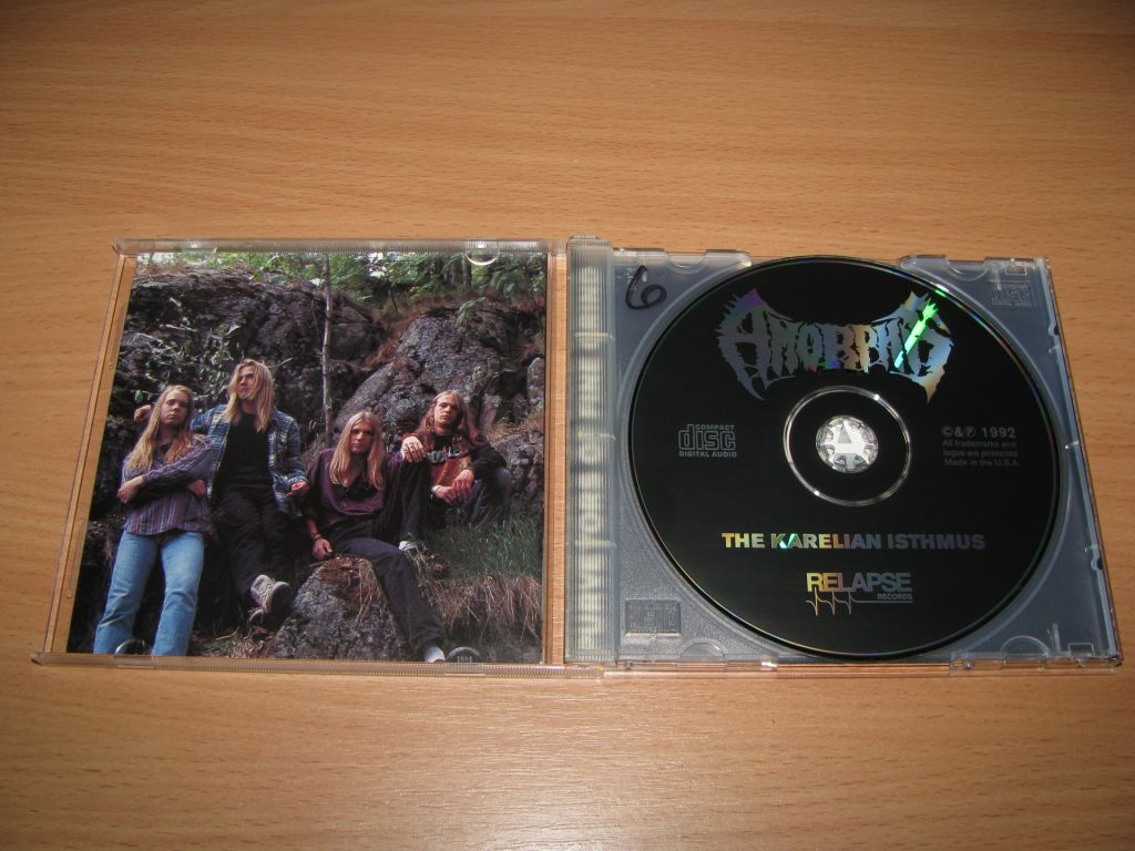 AMORPHIS - The Karelian Isthmus  (1992 Relapse 1st press,USA) - фото фото фото 1