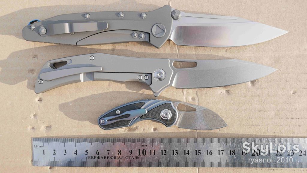 Untitled EF334, Titanium, D2 Stonewash, Ball Bearing, Outdoor, Tactical, EDC, Frame Lock - фото фото фото 14