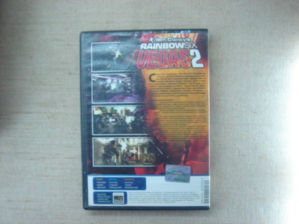 Гра DVD PC Tom Clancy's Rainbow Six: Vegas 2 RU/EN - фото фото фото 5