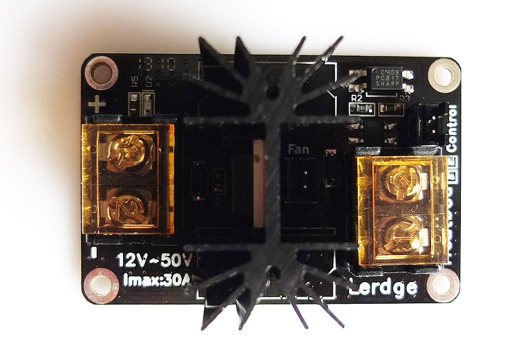 Lerdge модуль керування нагріванням столу 3D-принтера     (MOSFET) 30A - фото фото фото 0