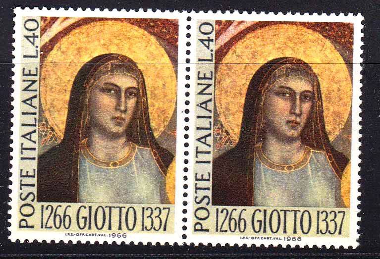 Италия  1966 г MNH - пара - фото фото фото 0