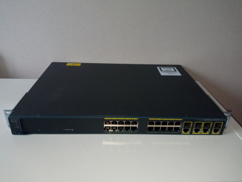 Управляемый коммутатор Cisco 2960G WS-C2960G-24TC-L - фото фото фото 0