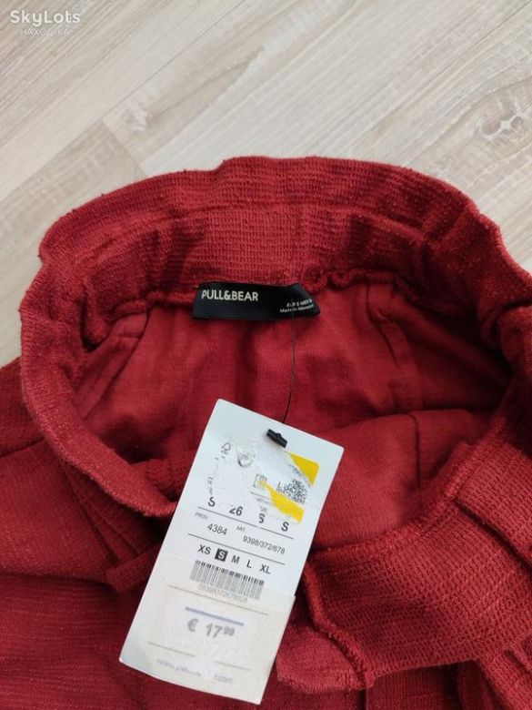 Міні спідниця під пасок pull&amp;amp;bear висока посадка фактурна баво... - фото фото фото 6