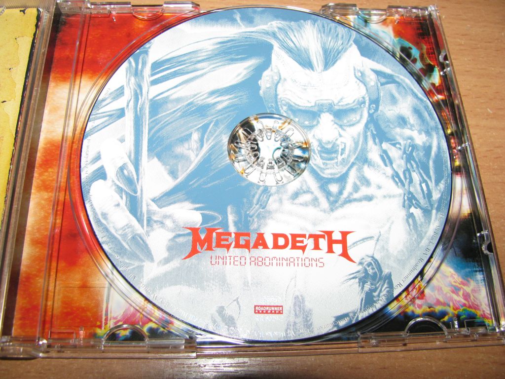 MEGADETH - United Abominations  (2007 Roadrunner 1st press EU) - фото фото фото 2