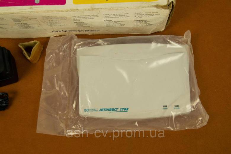 Принт сервер, HP, Hewlett Packard, JetDirect, 170x, LPT, RJ-45, Ethernet, LAN - фото фото фото 3
