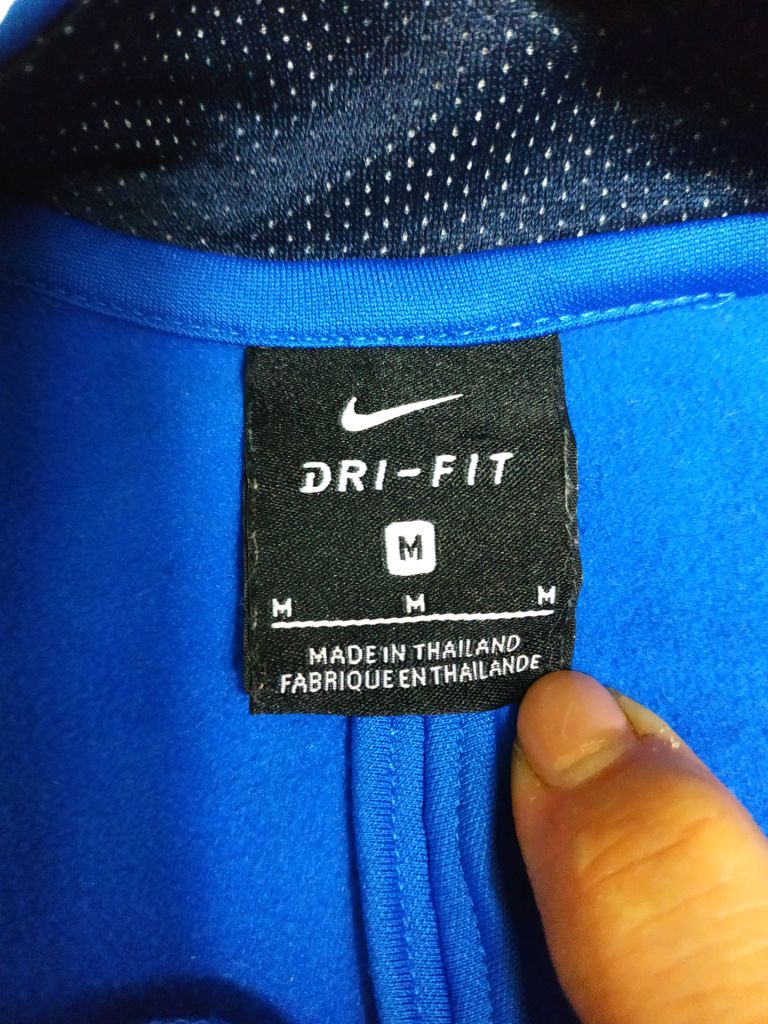Футболка тепла блакитна. Лонгслів NIKE унісекс р-р М - фото фото фото 6