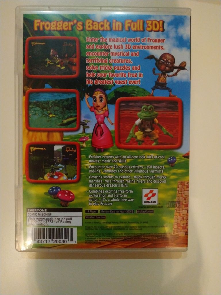 Frogger - The Great Quest - Видеоигра для Playstation 2 - фото фото фото 1