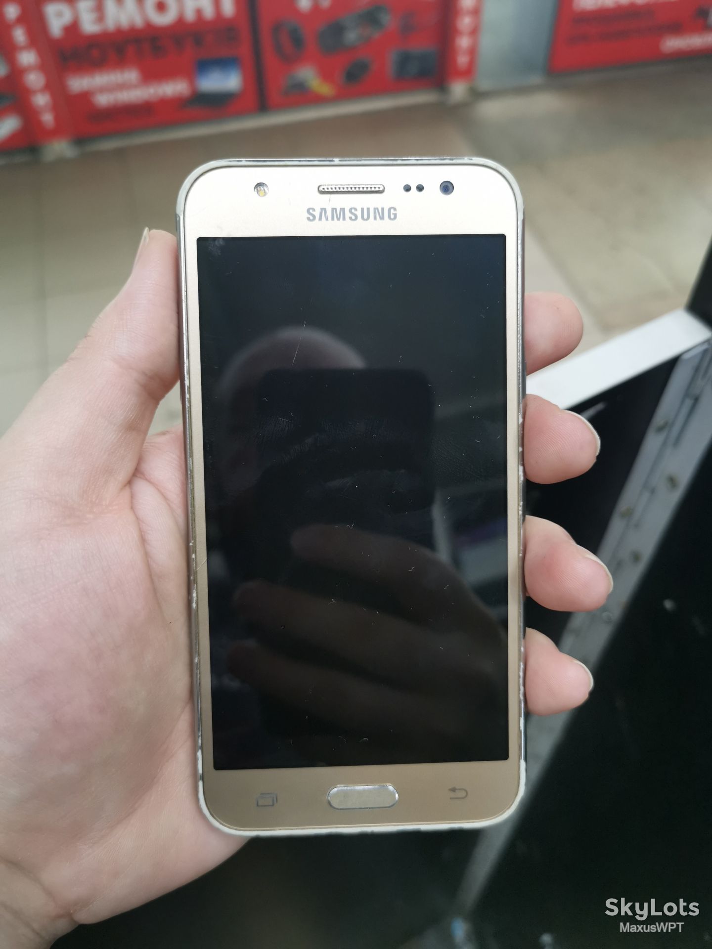 #415 Sklad Samsung  J500 gold white stick - фото фото фото 0
