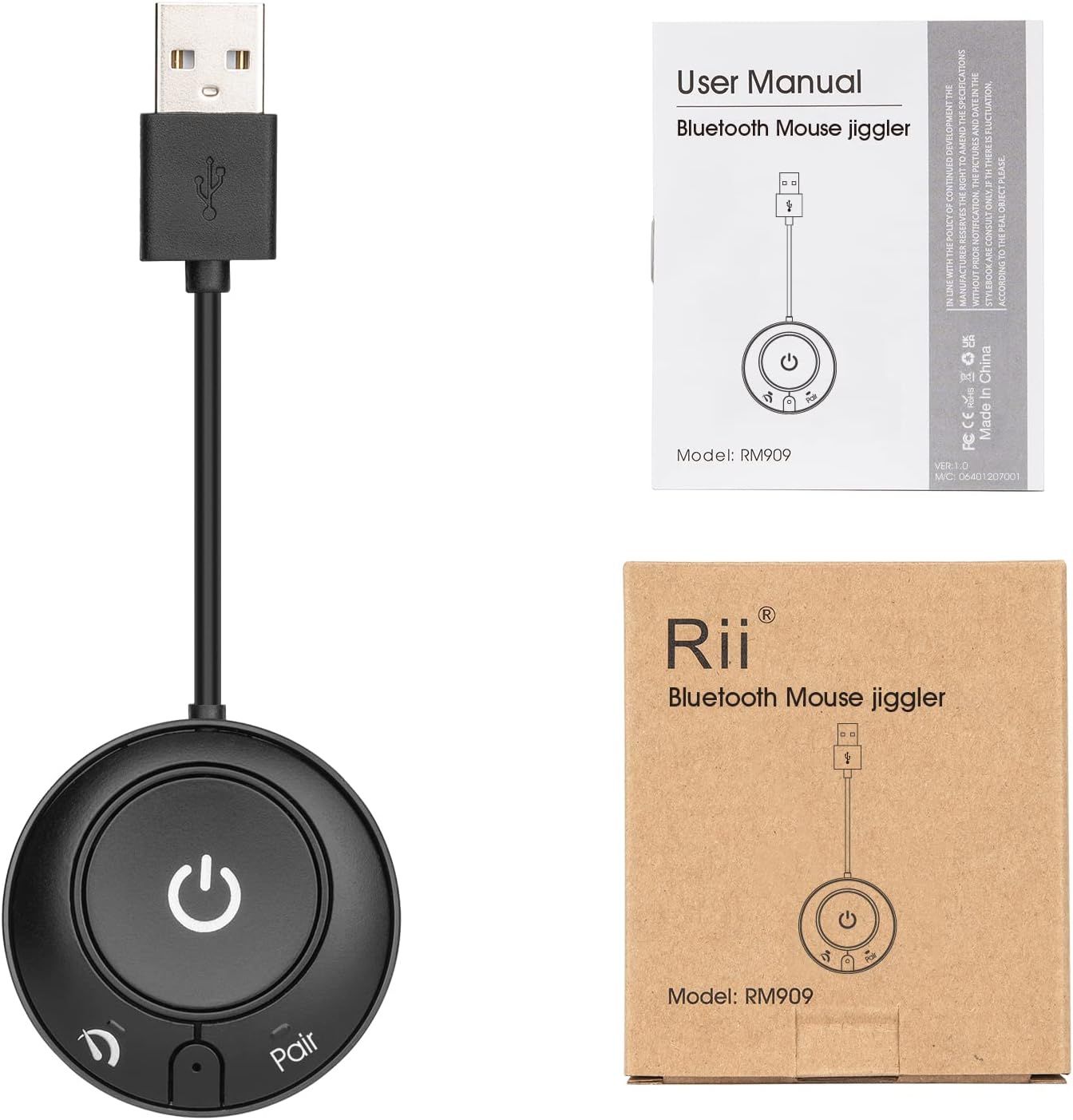 Rii Mouse Jiggler  устройство для имитации движения компьютерной мыши - фото фото фото 0