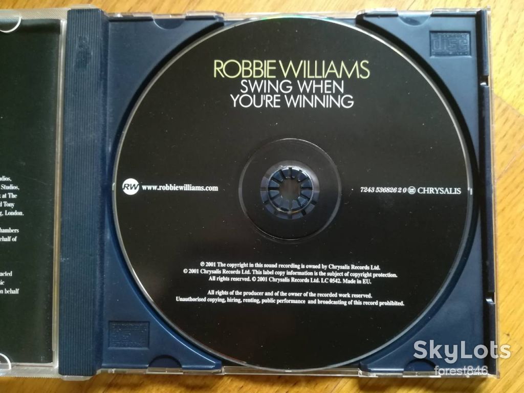 Robbie Williams-Swing when you're winning-состояние: 5 - фото фото фото 7