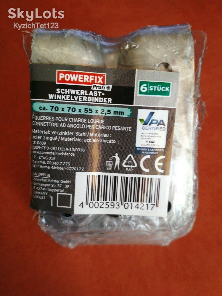 Кутник 6шт Powerfix Profi - фото фото фото 4