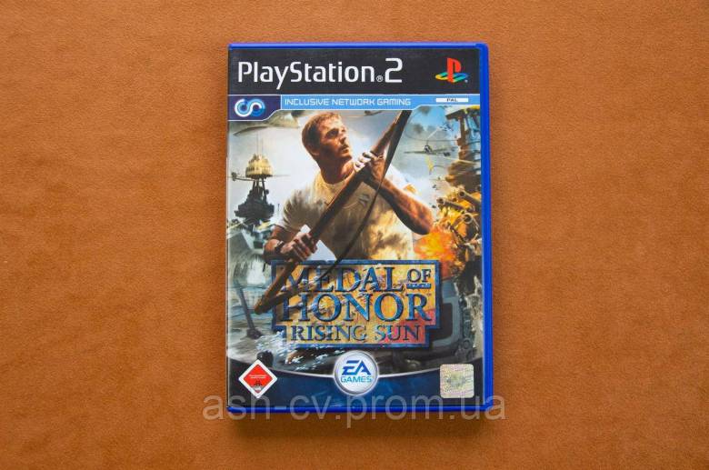 Диск для Playstation 2, гра Medal of Honor Rising Sun - фото фото фото 0