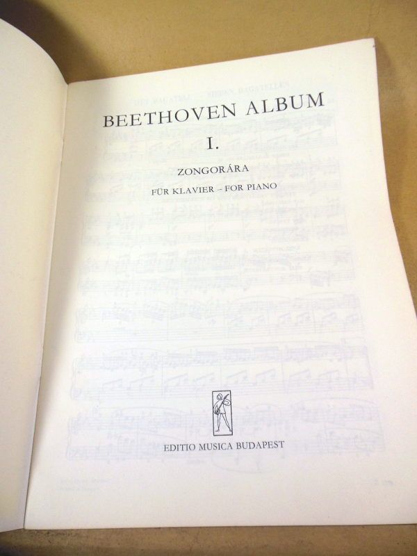 Beethoven. Album I,II. Zongorara Für Klavier - For Piano - фото фото фото 1