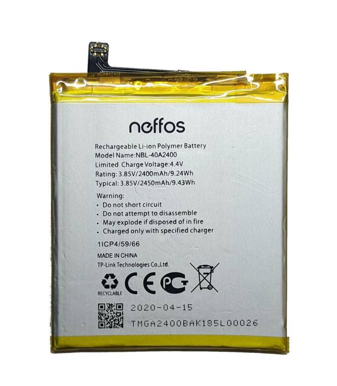 Аккумулятор для TPLink Neffos Y5s TP804A NBL-40A2400 - фото фото фото 0
