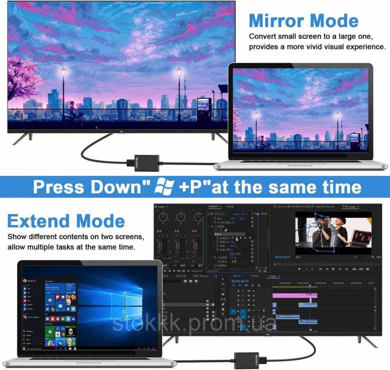 Адаптер аудио-видеоадаптер USB 3.0/2.0  HDMI для Windows Уценка - фото фото фото 6
