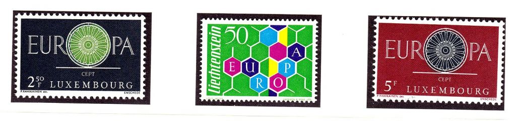 Люксембург  и  Лихтенштейн 1960  г MNH - EUROPA - фото фото фото 0