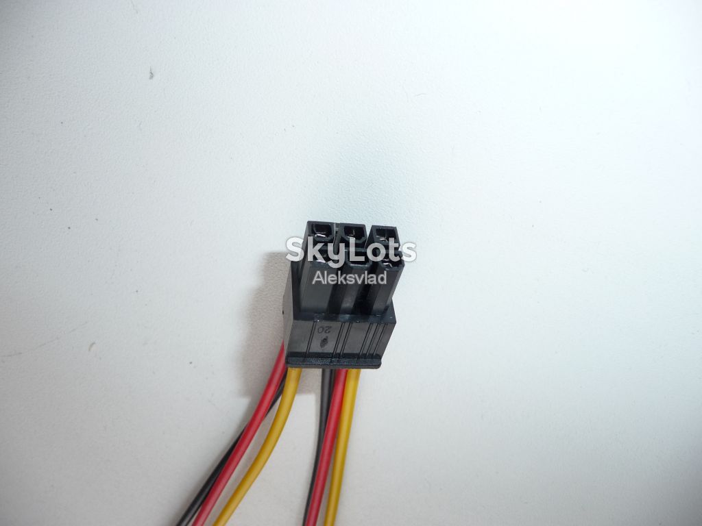 Переходник питания 2 molex - pci 6 pin для видеокарт - фото фото фото 1