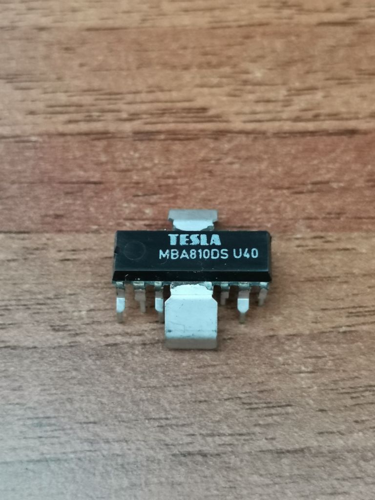 Микросхема Tesla MBA810DS - фото фото фото 0