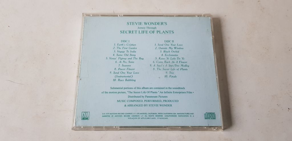 Stevie Wonder Jorney Through The Secret Life Of Plants 2CD - фото фото фото 1