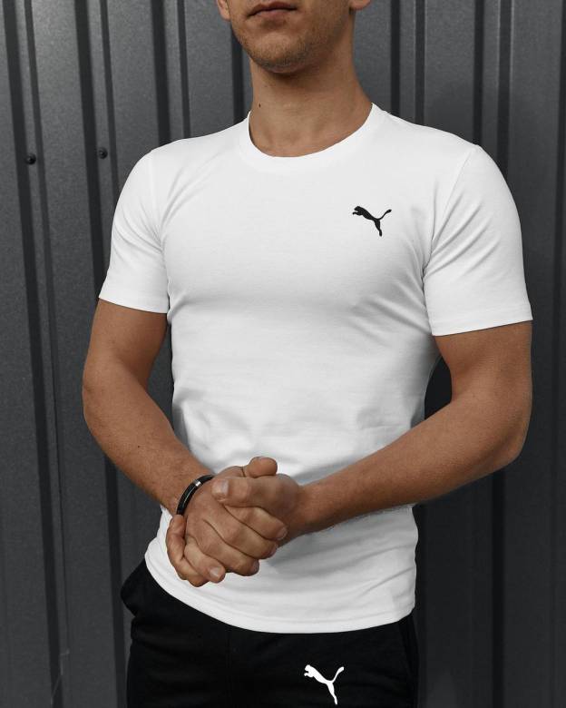 Футболка Puma белая 3XL - фото фото фото 2