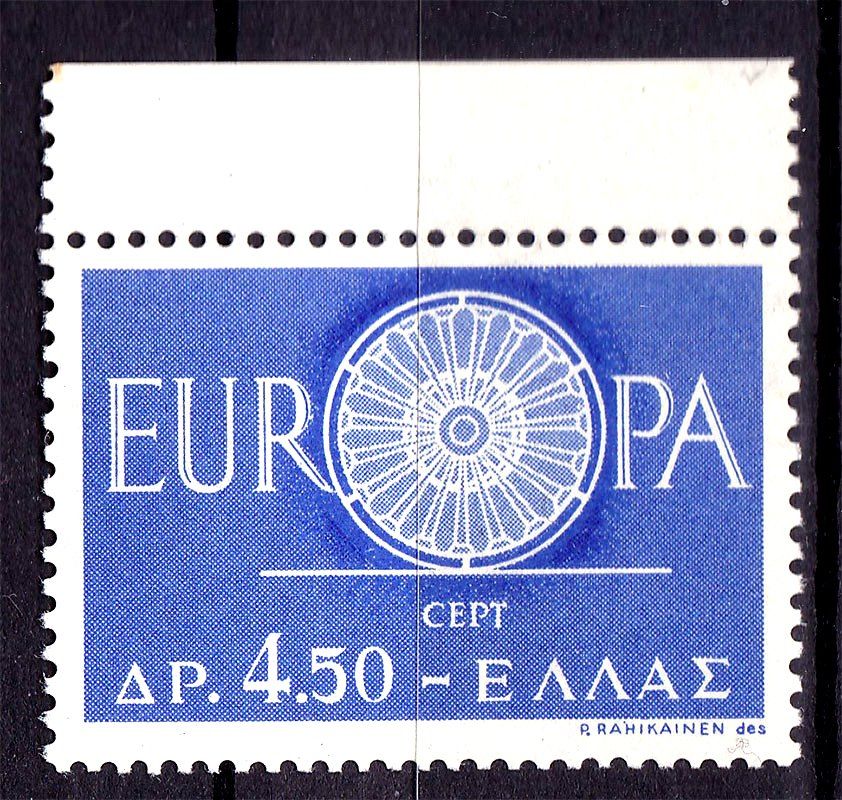 ZM Греция 1960 г MNH - СЕРТ - EUROPA - фото фото фото 0