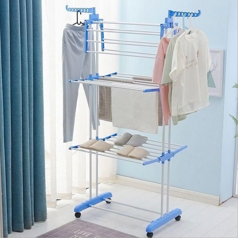 Сушарка для речей Складна сушарка для білизни Garment Rack With Wheels - фото фото фото 2