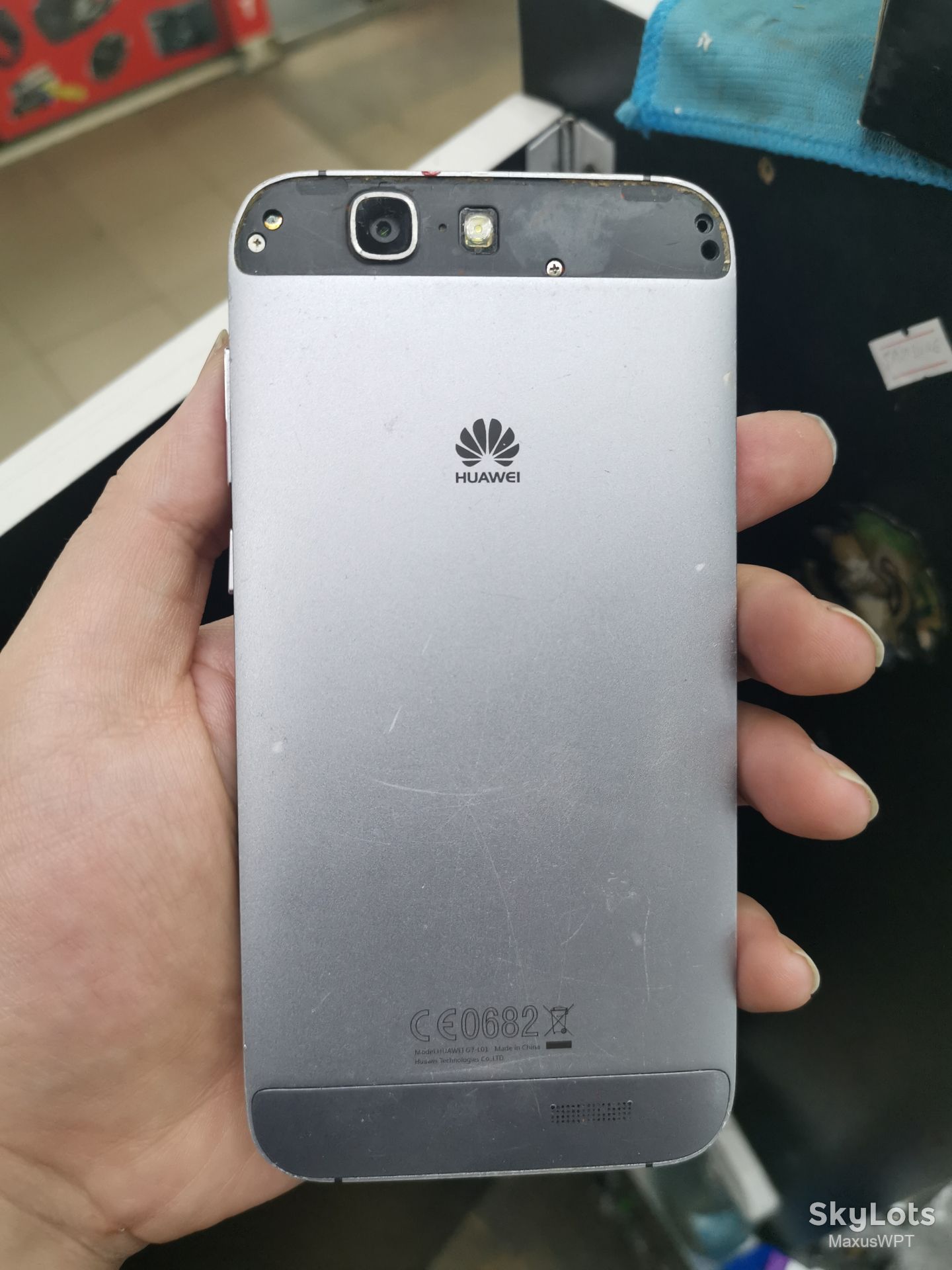 #299 Sklad Huawei ascend G7 g760 gray - фото фото фото 1