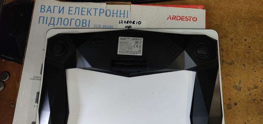 Весы напольные Ardesto SCB-965BL № 22080810/1 - фото фото фото 1
