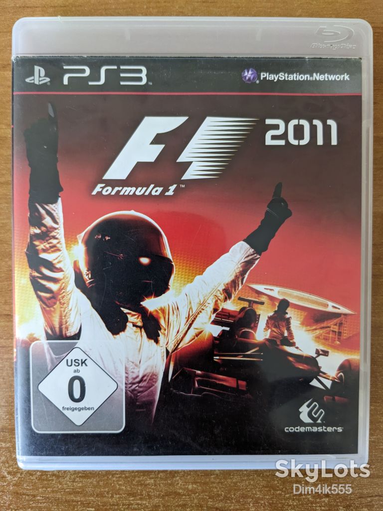 Игра F1 2011 для Sony PlayStation 3 PS3 - фото фото фото 0