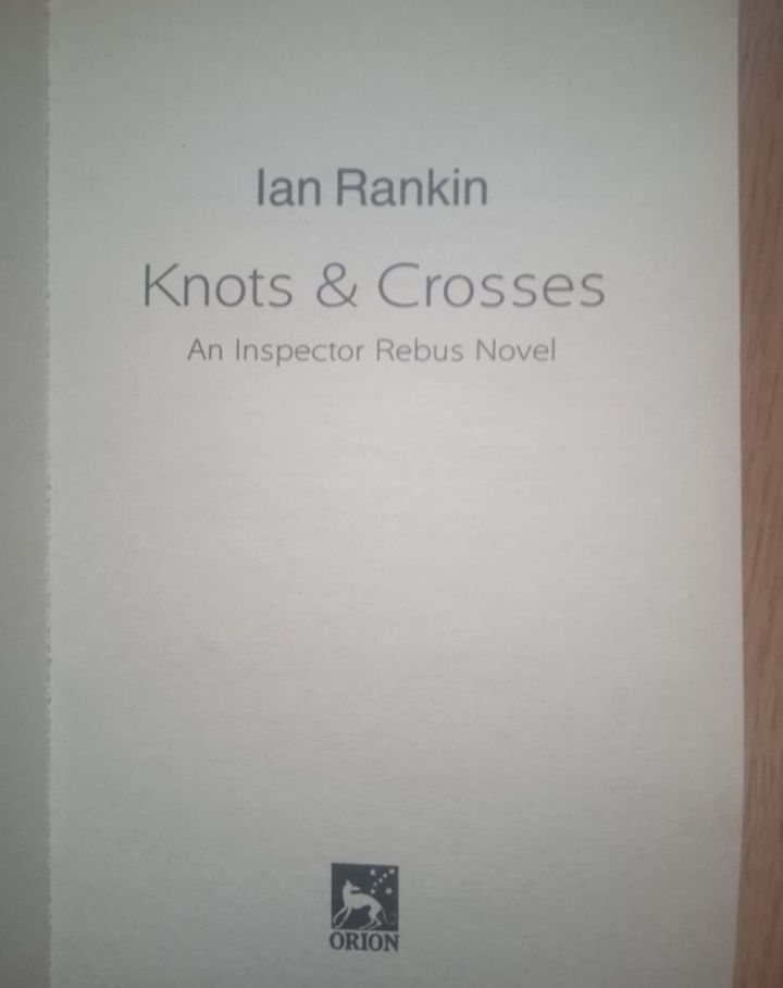 Knots and Crosses Ian Rankin English на Английском книга - фото фото фото 3