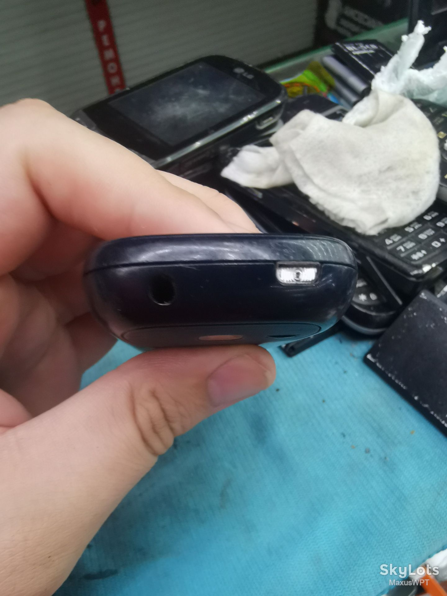 #shop Sklad Samsung E2202 2202 blue - фото фото фото 8