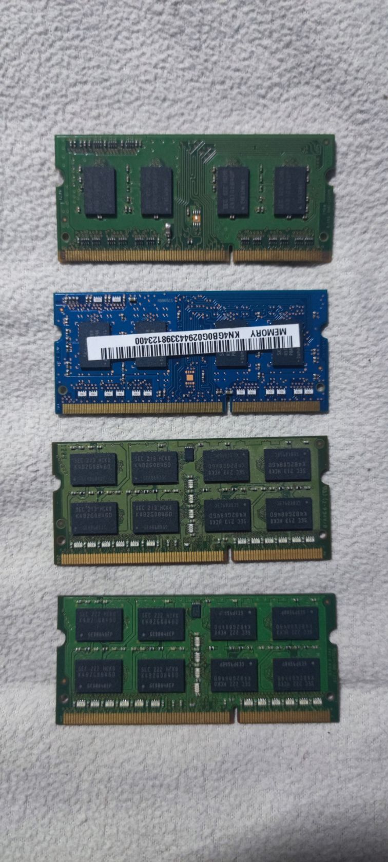 SoDimm ddr3 4gb 3шт. 1gb 1шт. - фото фото фото 1