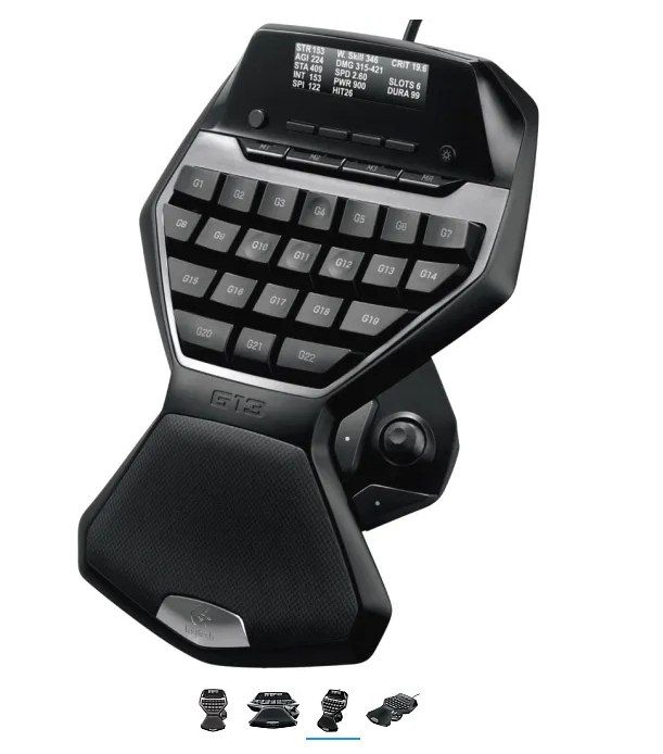 Додаткова, ігрова, одноручна клавіатура Logitech G13 - фото фото фото 0