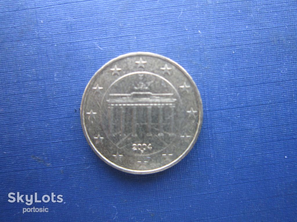 Монета 10 євроцентів Німеччина 2004 F - фото фото фото 0