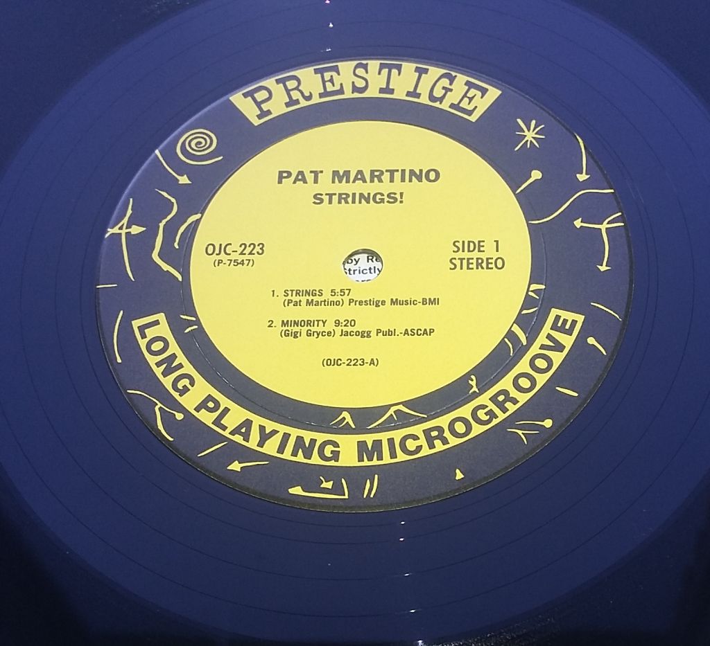 PAT MARTINO Strings! LP  EX-/EX - фото фото фото 2