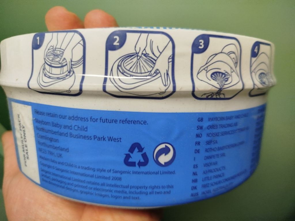 Картридж Sangenic Tommee Tippee / Nappy Wrapper refill cassette новий - фото фото фото 7