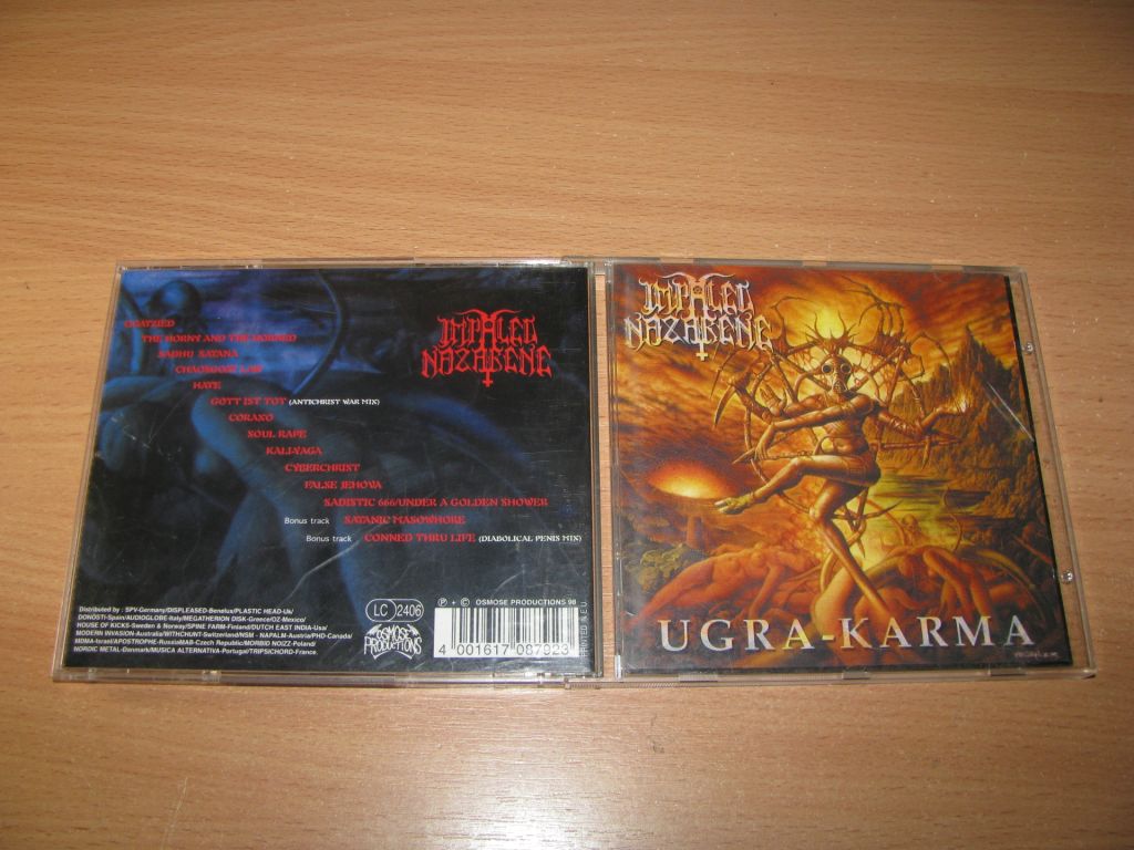 IMPALED NAZARENE - Ugra-Karma  (1998 Osmose) - фото фото фото 0