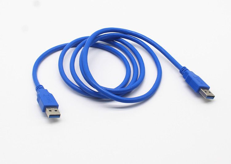 Кабель USB 3.0 AM – AM 1.5м синій - фото фото фото 0