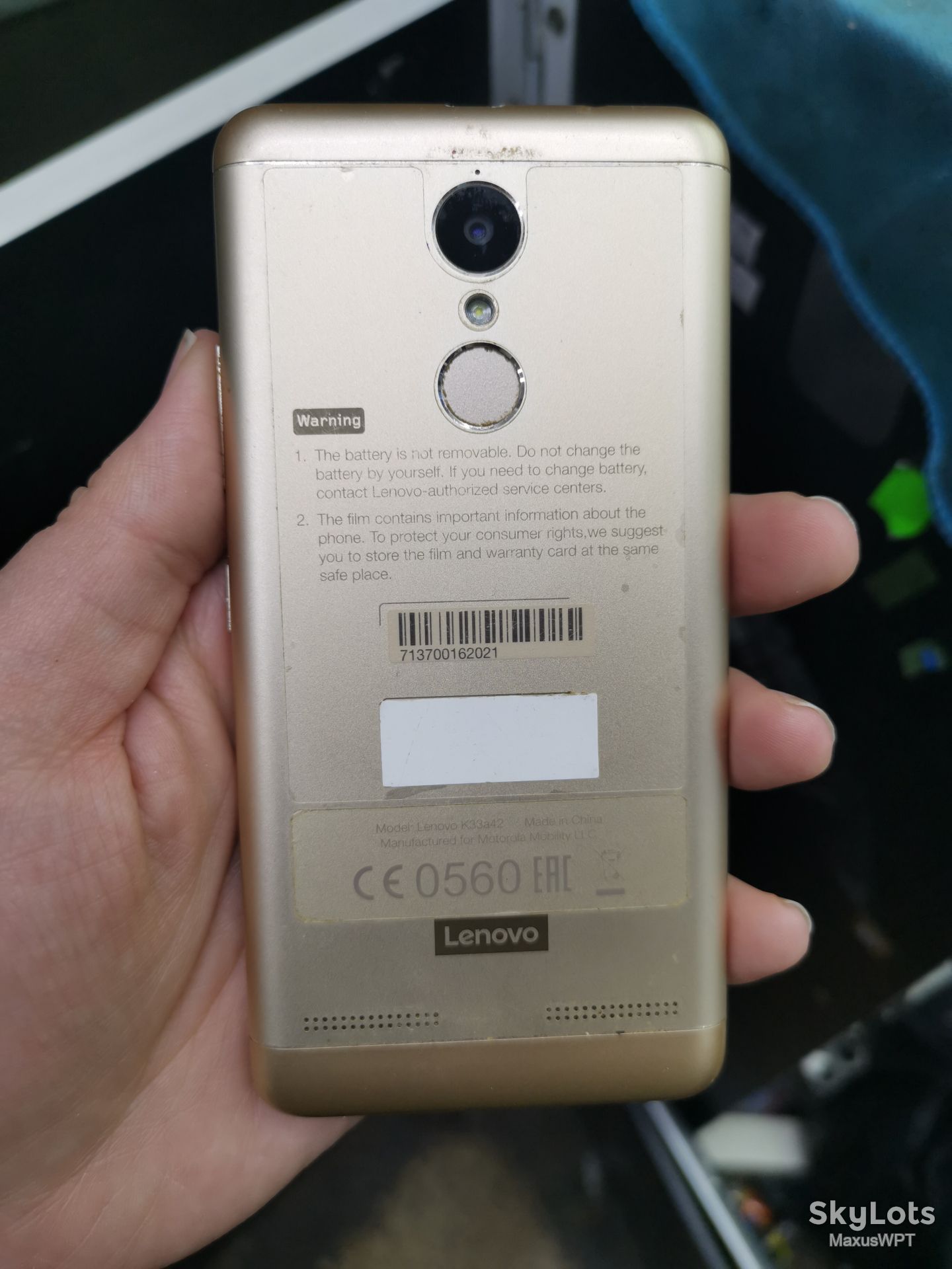 #shop Lenovo K6 Power Gold K33a42 - фото фото фото 3