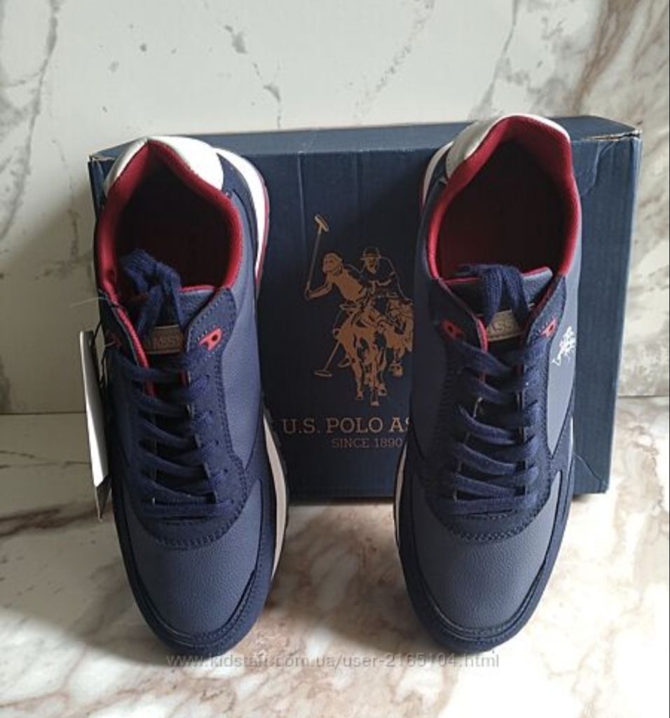 Кроссовки U.S Polo Assn. 43р синие - фото фото фото 0