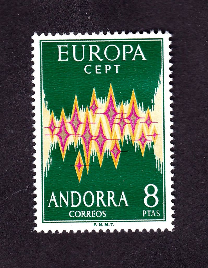 Андорра 1972 г MNH  - - EUROPA CEPT - - фото фото фото 0