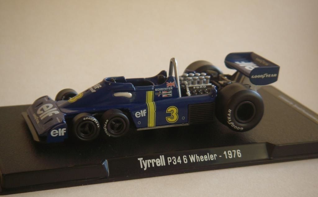 1/43 TYRRELL P34 6 Wheeller - 1976, ELF TYRRELL №3. - фото фото фото 0