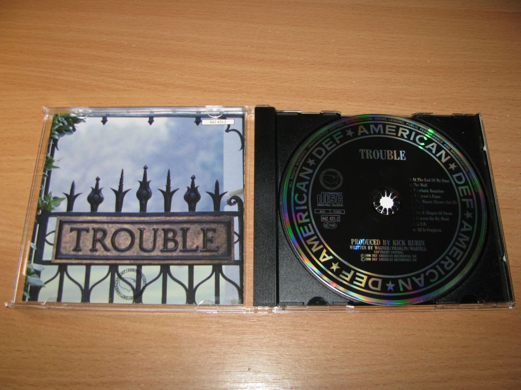 TROUBLE - Trouble  (1990 Def American PDO 1st press,W.Germany) - фото фото фото 1