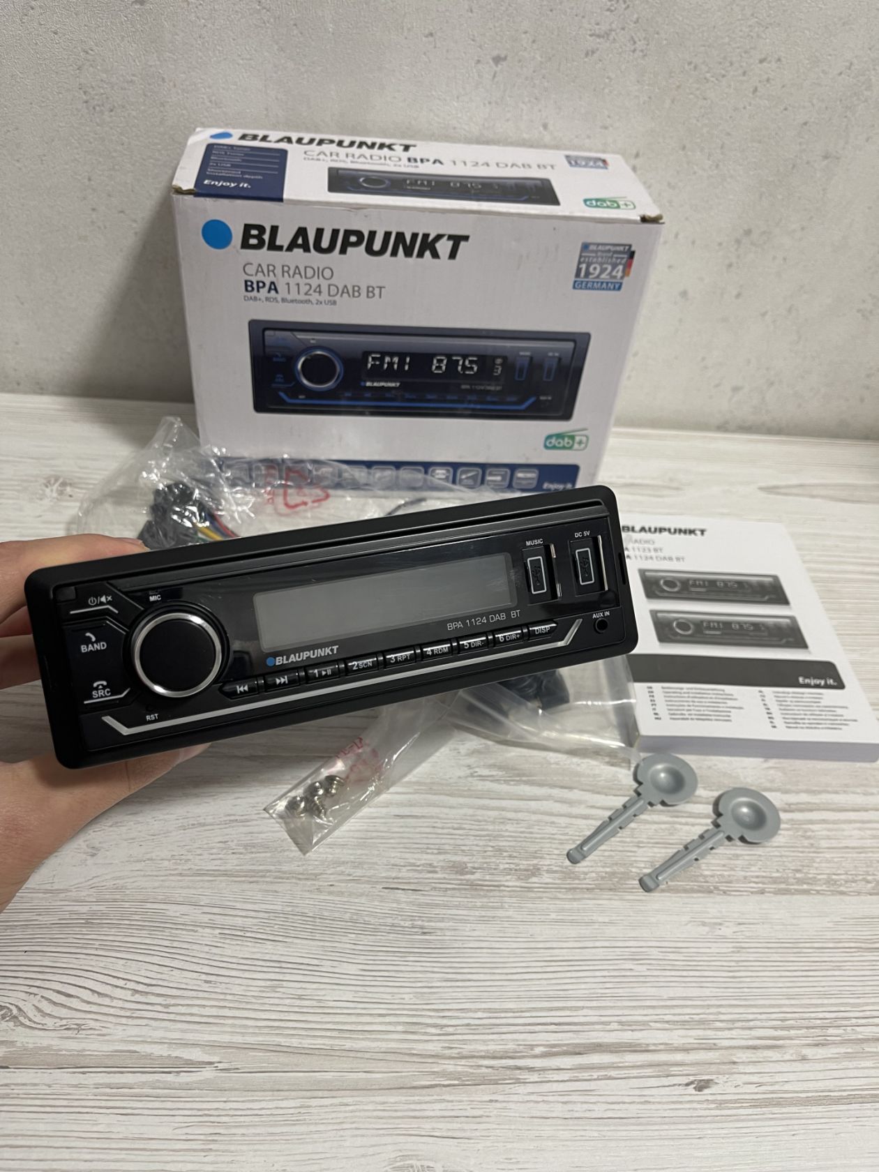Автомагнітола Blaupunkt BPA 1123 Bluetooth - фото фото фото 1