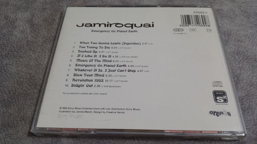 Jamiroquai Emergency on Planet Earth. европейский cd - фото фото фото 1